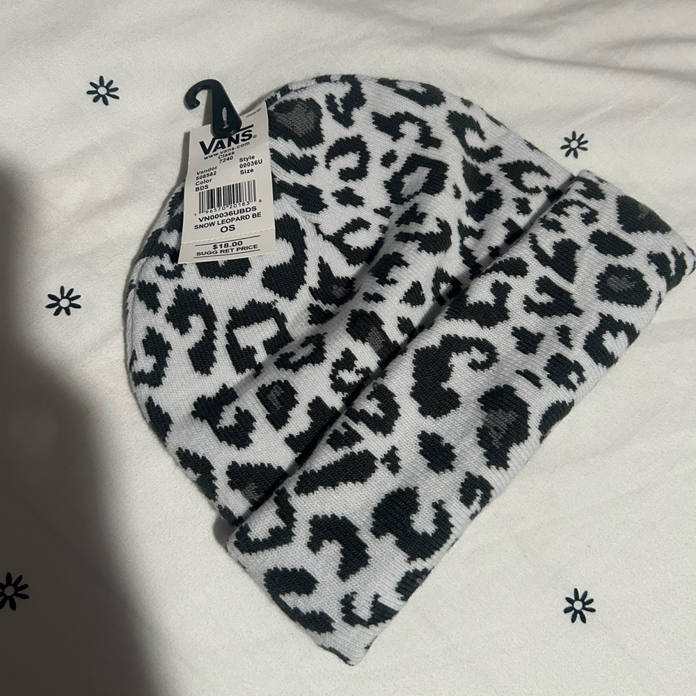 KIDS Vans Leopard Beanie